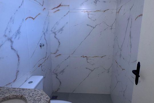 Banheiro de casa para alugar com 2 quartos, 60m² em Jardim Monte Libano, Campinas