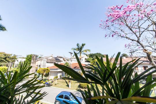 Vista da Varanda da Suíte 2 de casa de condomínio à venda com 5 quartos, 620m² em Residencial Quatro (alphaville), Santana de Parnaíba