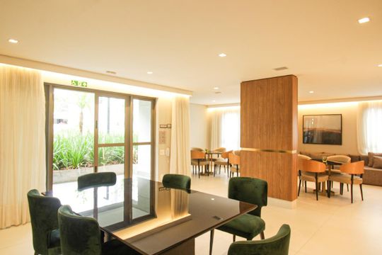 Área comum de apartamento à venda com 2 quartos, 96m² em City América, São Paulo