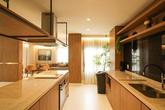 Área comum de apartamento à venda com 2 quartos, 96m² em City América, São Paulo