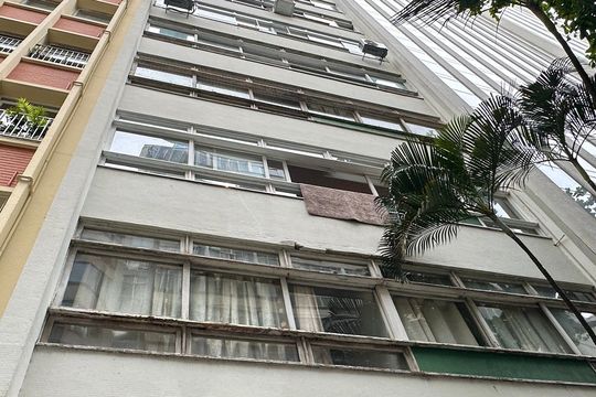 Fachada de apartamento à venda com 4 quartos, 190m² em Leme, Rio de Janeiro