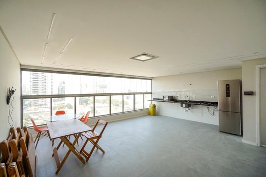 Área comum de kitnet/studio para alugar com 1 quarto, 29m² em Tatuapé, São Paulo