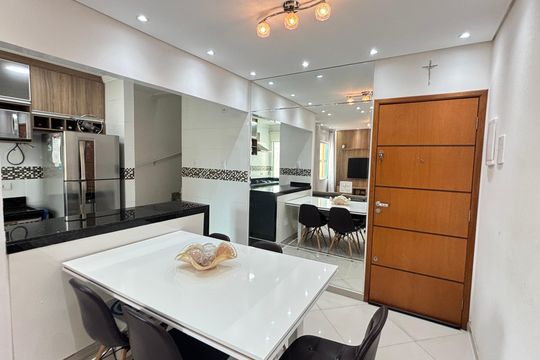 Sala de apartamento à venda com 3 quartos, 170m² em Vila Metalúrgica, Santo André