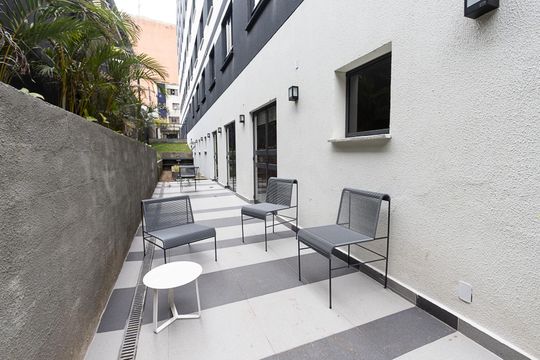 Jardins de apartamento para alugar com 1 quarto, 25m² em Barra Funda, São Paulo