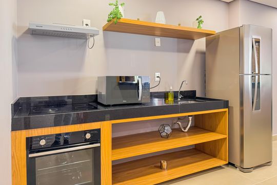 Área comum de apartamento para alugar com 1 quarto, 28m² em Vila Mariana, São Paulo