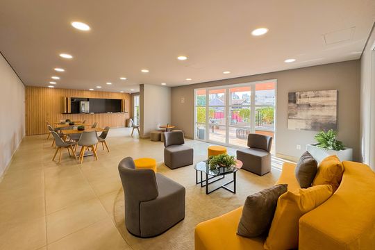 Área comum de apartamento para alugar com 1 quarto, 28m² em Vila Mariana, São Paulo