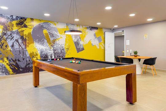 Área comum de apartamento para alugar com 1 quarto, 28m² em Vila Mariana, São Paulo