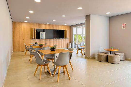 Área comum de apartamento para alugar com 1 quarto, 28m² em Vila Mariana, São Paulo
