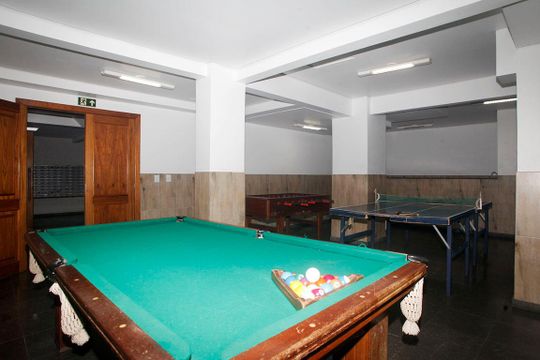 Área Comum - Sala de Jogos de apartamento à venda com 1 quarto, 64m² em Centro Histórico, Porto Alegre