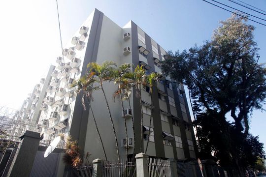 Fachada de apartamento à venda com 1 quarto, 64m² em Centro Histórico, Porto Alegre