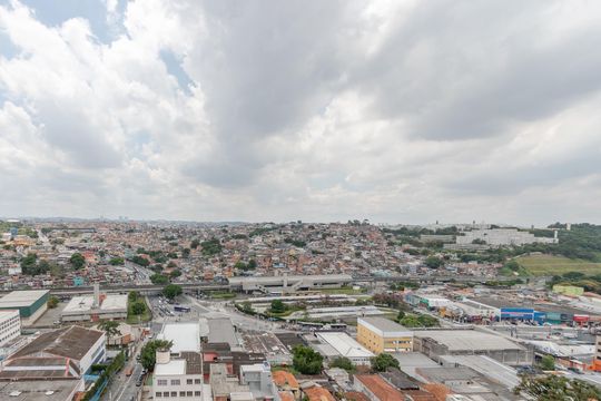 Vista da Cobertura de apartamento para alugar com 1 quarto, 30m² em Parque Maria Helena, São Paulo