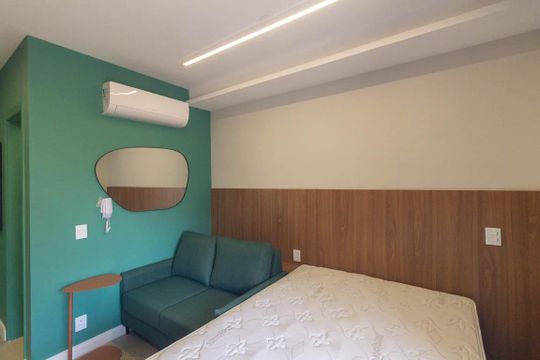 Studio de kitnet/studio para alugar com 1 quarto, 25m² em Santa Cecilia, São Paulo