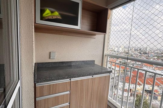 Varanda de apartamento para alugar com 3 quartos, 86m² em Vila Maria Alta, São Paulo