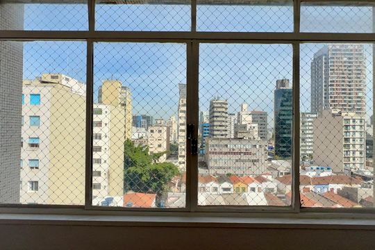 Vista do Quarto de apartamento à venda com 1 quarto, 31m² em Pinheiros, São Paulo