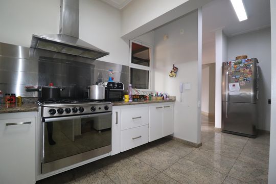Cozinha de apartamento à venda com 5 quartos, 320m² em Jardim, Santo André