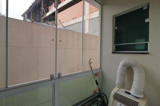 Sacada da Suíte de apartamento à venda com 4 quartos, 200m² em Vila Valparaíso, Santo André