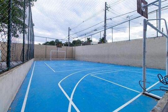 Área comum - Quadra Esportiva de casa de condomínio para alugar com 3 quartos, 80m² em Jardim Isis, Cotia