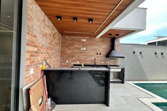 Área Externa de casa à venda com 4 quartos, 200m² em Vargem Pequena, Rio de Janeiro