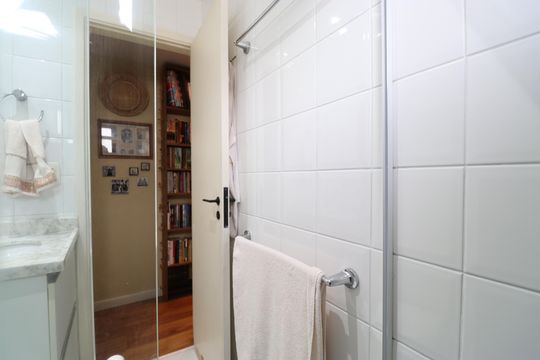 Banheiro Social de apartamento à venda com 3 quartos, 96m² em Vila Leopoldina, São Paulo
