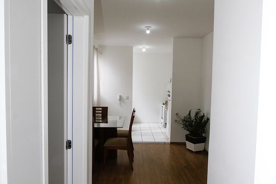 Corredor de apartamento à venda com 2 quartos, 44m² em Estoril, Belo Horizonte