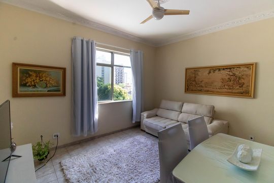 Sala de apartamento para alugar com 3 quartos, 82m² em Icaraí, Niterói