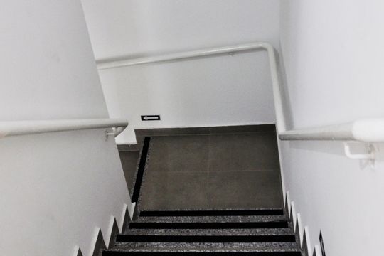 Escada do hall de Entrada de apartamento para alugar com 2 quartos, 46m² em Vila Pereira Cerca, São Paulo