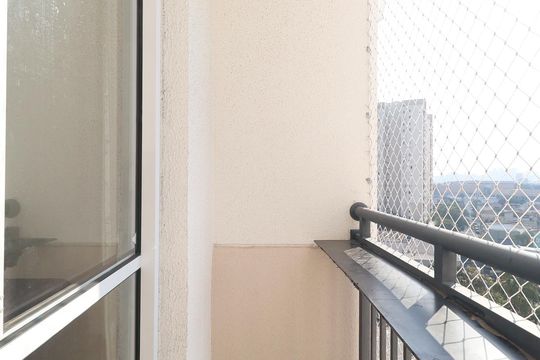varanda de apartamento para alugar com 2 quartos, 43m² em Vila Guilherme, São Paulo