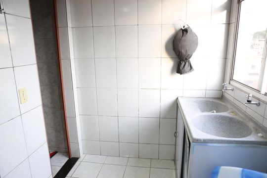 Área de Serviço de apartamento à venda com 3 quartos, 120m² em Milionários, Belo Horizonte
