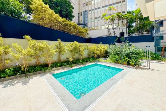 Piscina de apartamento à venda com 2 quartos, 75m² em Vila Mariana, São Paulo