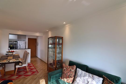 Sala  de apartamento à venda com 2 quartos, 76m² em Santa Terezinha, São Bernardo do Campo