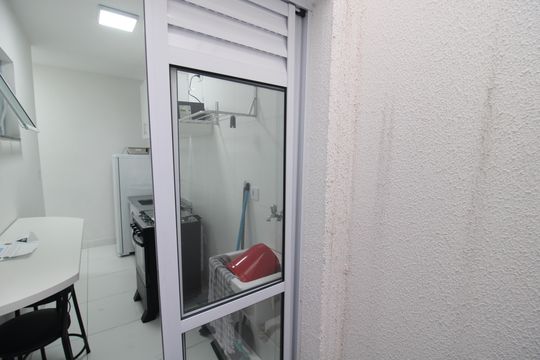 Área de Serviço de kitnet/studio à venda com 1 quarto, 25m² em Jardim São Paulo, São Paulo