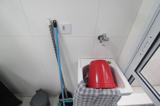 Área de Serviço de kitnet/studio à venda com 1 quarto, 25m² em Jardim São Paulo, São Paulo