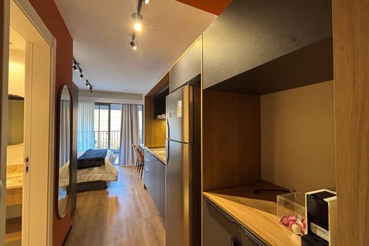Studio de kitnet/studio à venda com 1 quarto, 30m² em Indianópolis, São Paulo