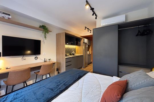 Kitnet/Studio à venda com 1 quarto, 30m² em Indianópolis, São Paulo