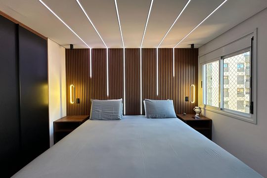 Suíte de apartamento à venda com 2 quartos, 118m² em Alphaville Industrial, Barueri