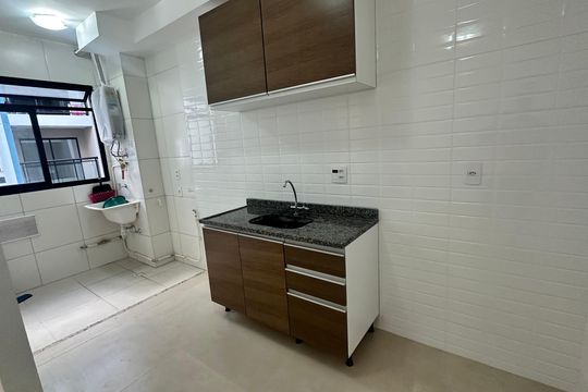 Cozinha de apartamento para alugar com 2 quartos, 47m² em Recreio dos Bandeirantes, Rio de Janeiro