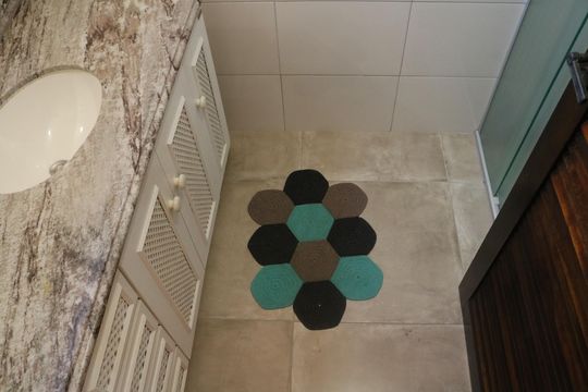 Banheiro da Suíte de casa para alugar com 3 quartos, 130m² em Bom Retiro, São Paulo