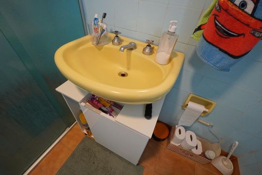 Banheiro Social de apartamento à venda com 3 quartos, 120m² em Cambuci, São Paulo