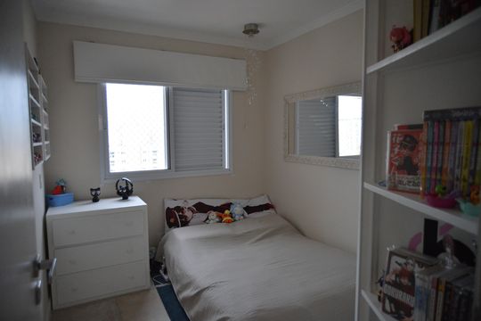 Quarto 2 de apartamento à venda com 3 quartos, 90m² em Vila Floresta, Santo André