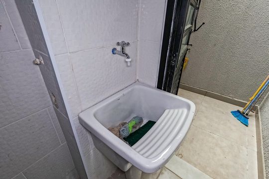 Área de Serviço de kitnet/studio à venda com 1 quarto, 29m² em Jardim Maristela, São Paulo