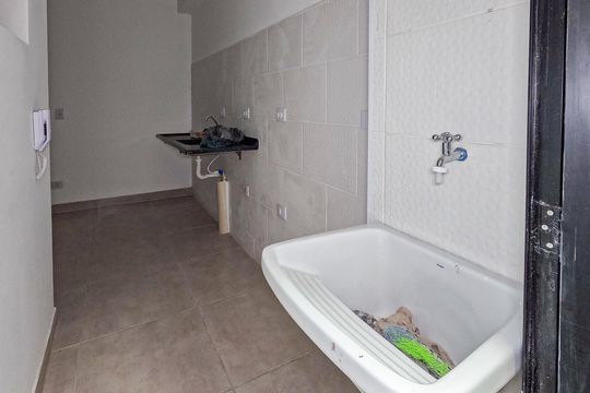 Área de Serviço de kitnet/studio à venda com 1 quarto, 29m² em Jardim Maristela, São Paulo
