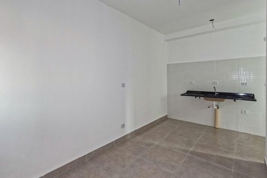 Sala/Cozinha de kitnet/studio à venda com 1 quarto, 29m² em Jardim Maristela, São Paulo
