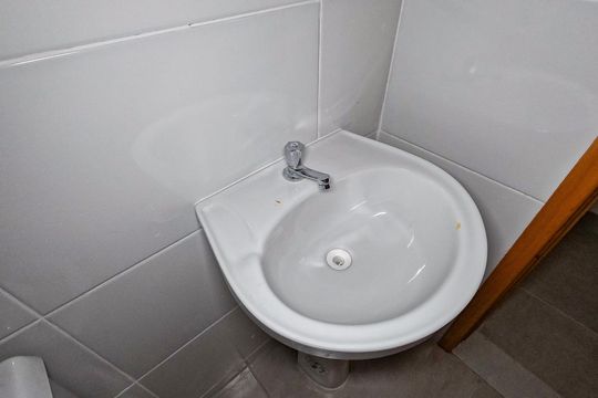 Banheiro de kitnet/studio à venda com 1 quarto, 29m² em Jardim Maristela, São Paulo