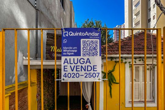 Placa de casa à venda com 3 quartos, 500m² em Campestre, Santo André