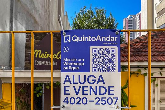 Placa de casa à venda com 3 quartos, 500m² em Campestre, Santo André