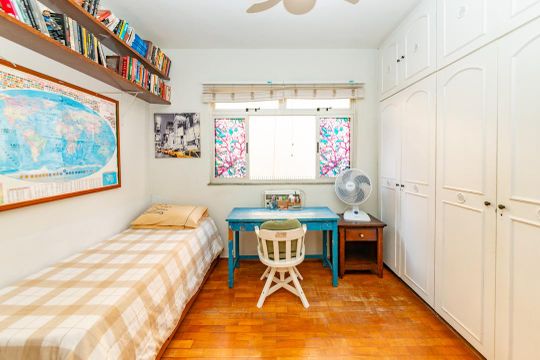 Quarto 3 de apartamento à venda com 3 quartos, 110m² em Gutierrez, Belo Horizonte