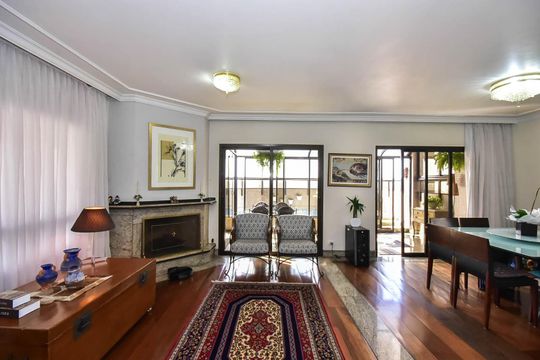 Sala de apartamento para alugar com 4 quartos, 228m² em Morumbi, São Paulo