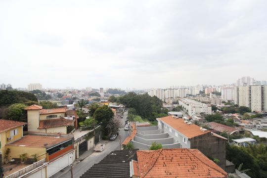 Vista da Varanda de apartamento para alugar com 2 quartos, 43m² em Jardim Tres Irmaos, Taboão da Serra