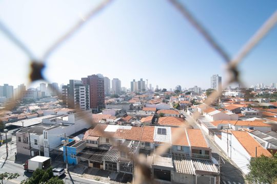 Varanda - Vista de apartamento à venda com 3 quartos, 124m² em Bosque da Saúde, São Paulo
