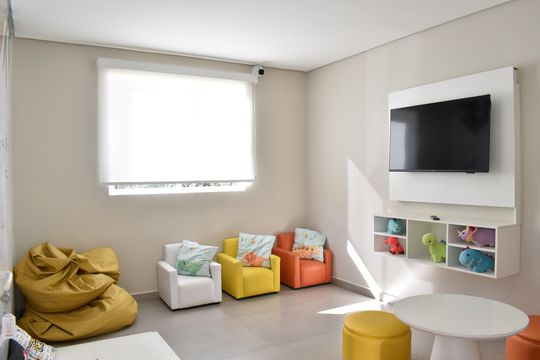 Área comum - Brinquedoteca de apartamento à venda com 2 quartos, 49m² em Campina do Arruda, Curitiba